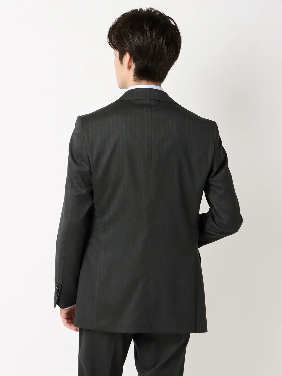 WEB限定／スーツ／スリーピース／2つボタン／ストライプ／CH22 | SUIT