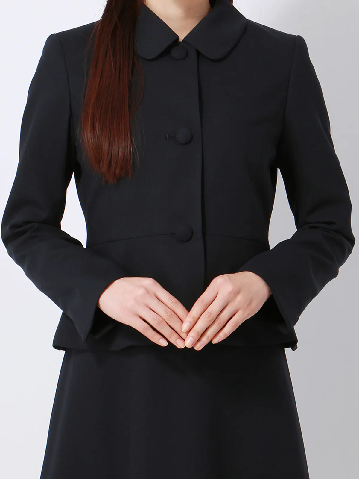 ジャケット／ショールカラー／フォーマル／ウォッシャブル／くるみ