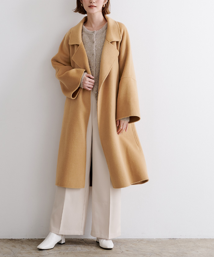 ベルト付ウールカシミヤチェスターコート | ur's（ユアーズ）