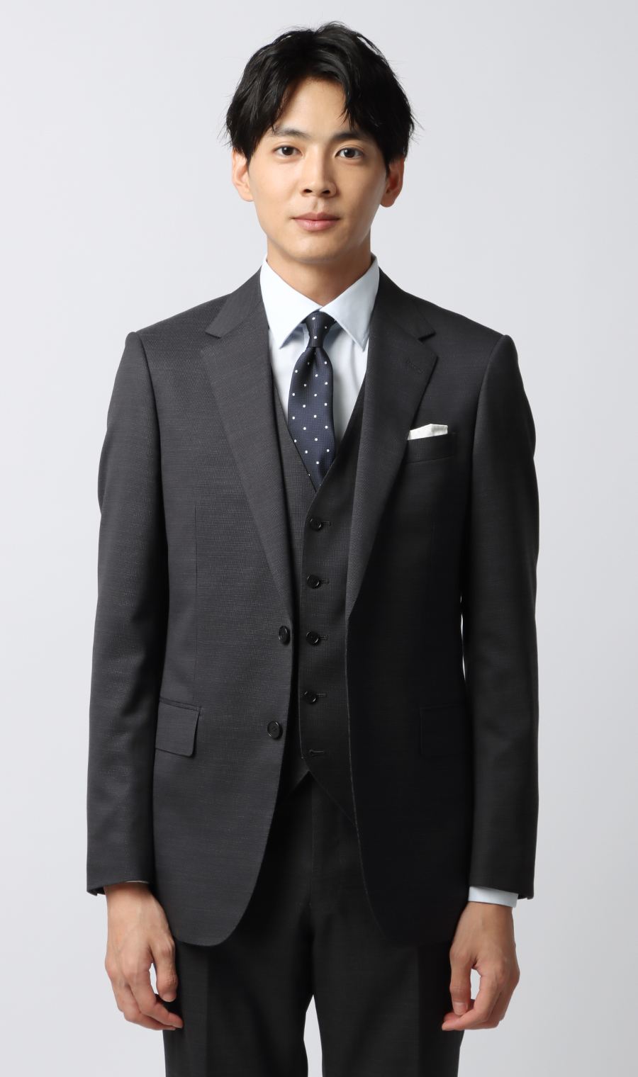 スタイリッシュスーツ【スリーピース】【Plastics Smart】 (MPM52551