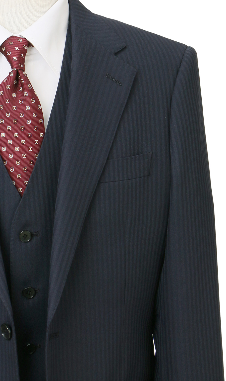 スタイリッシュスーツ【スリーピース】【Plastics Smart】 (MPM52061