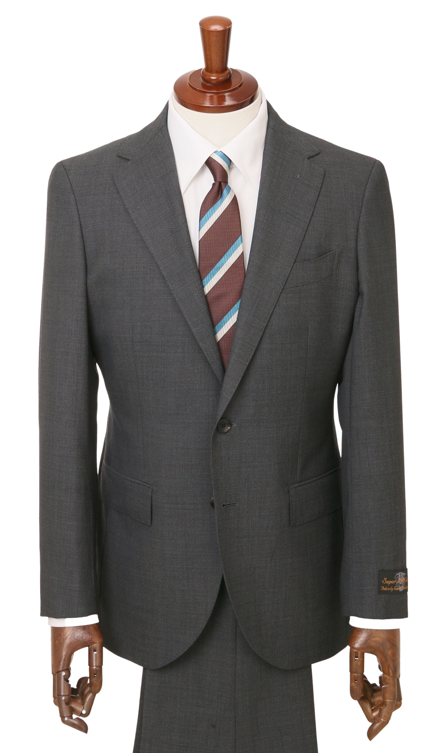 プレミアムスタイリッシュスーツ【Super160's】【HANDMADE MODEL