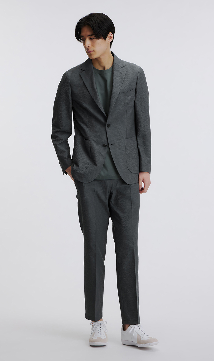 スタイリッシュジャケット【超軽量】【セットアップ着用可】 (ACJK5301