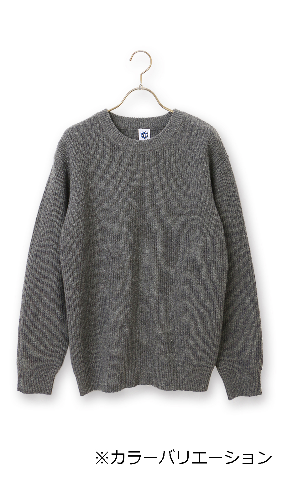 WEAR SHIFT》リサイクルウール混クルーネックセーター (61642500-23