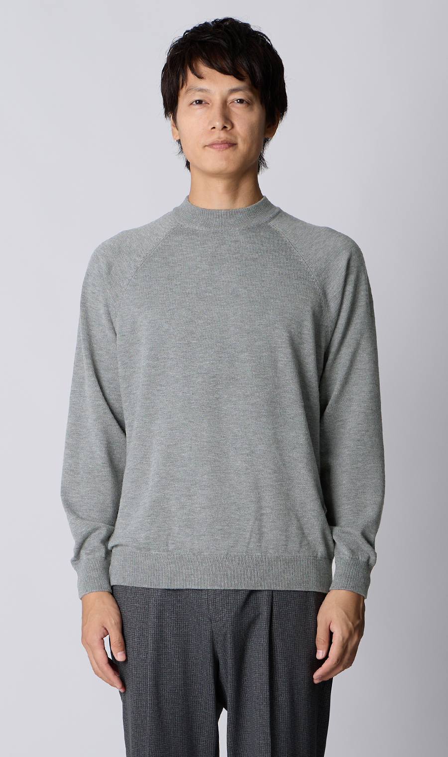 モックネックニット【ゼロプレッシャー】 (ZEKN5102-32) | ZERO