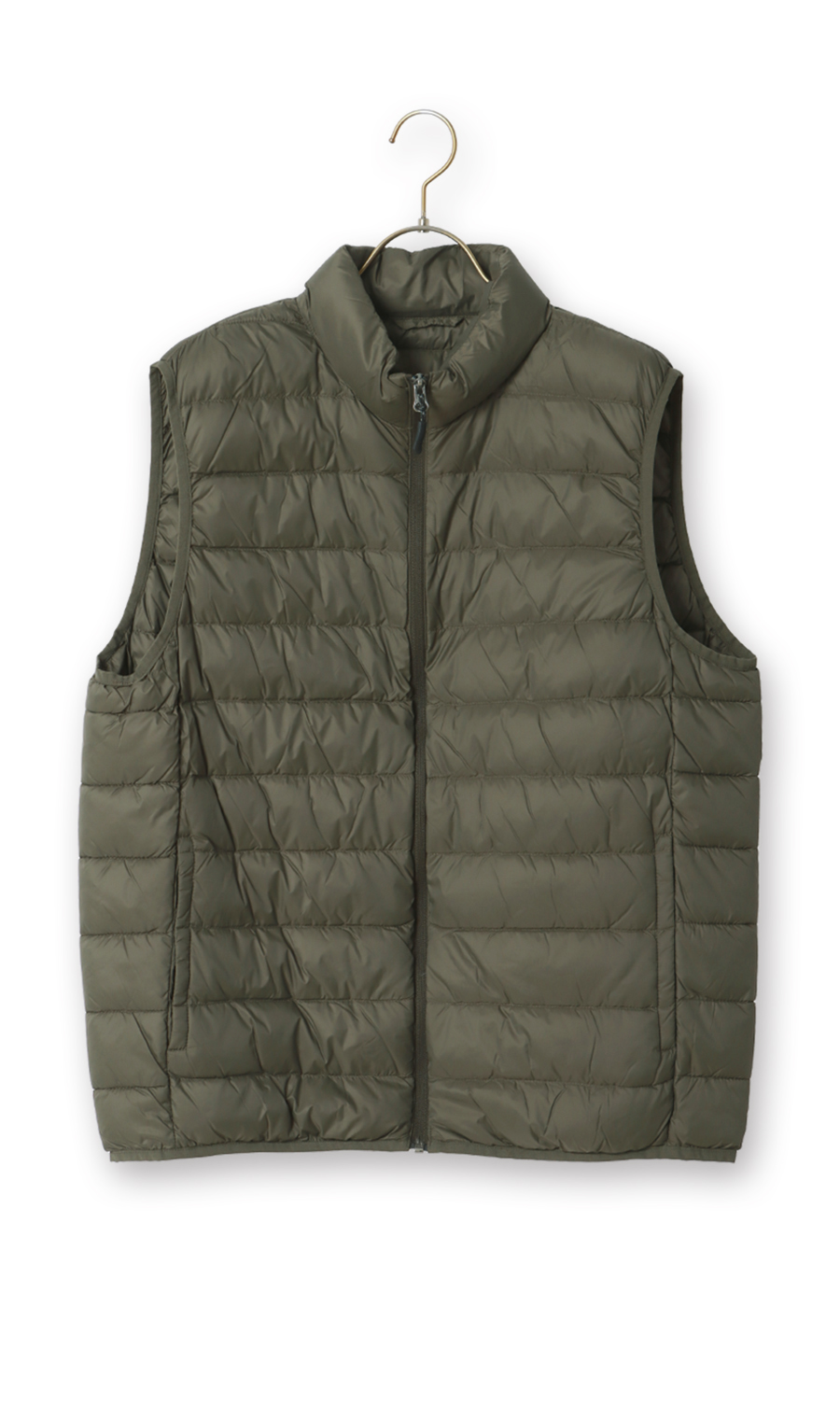 軽量リサイクルダウンベスト【撥水加工】 (9402362-55) | A | 紳士服