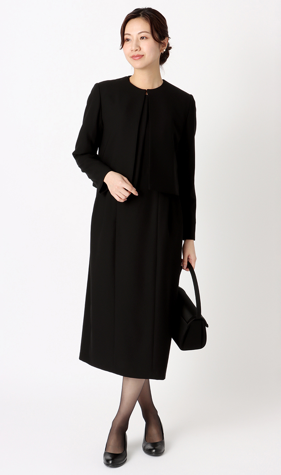 ノーカラーアンサンブル (T2N22403) | ANCHOR WOMAN PERSON'S | 紳士服