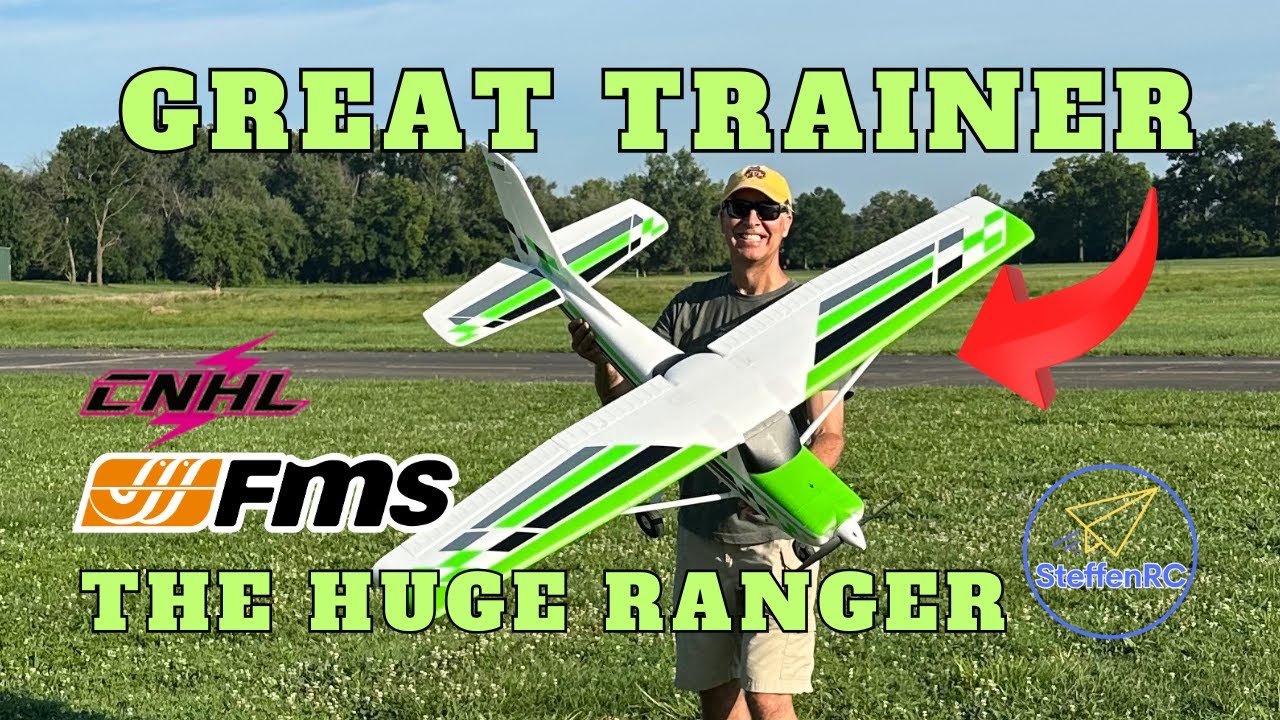1800mm Ranger PNP RC Airplane | STOL Floats & Lights | FMS Hobby