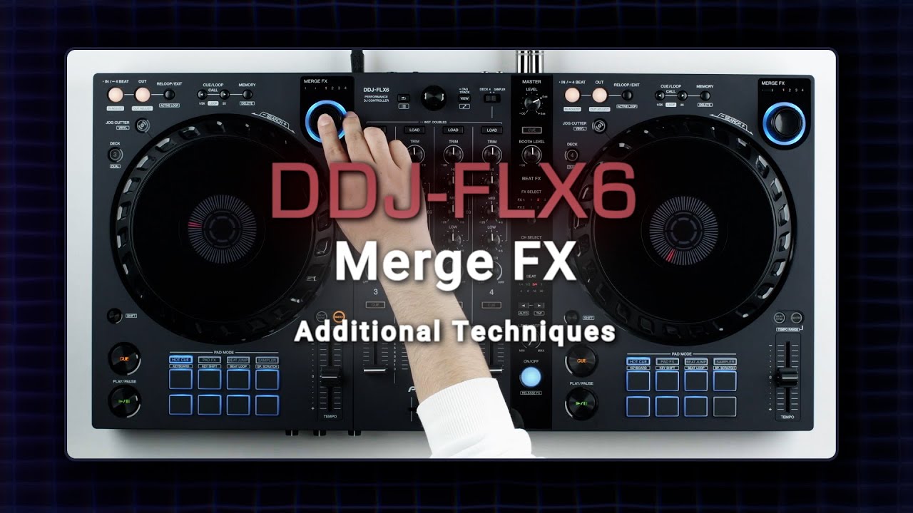 DDJ-FLX6-GT - 4-channel DJ controller for multiple DJ applications