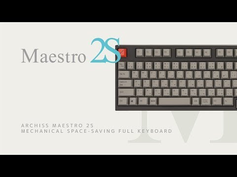 キーボード Maestro 2S(クリア軸)(Mac/Windows11対応) AS-KBM02/TCGBA