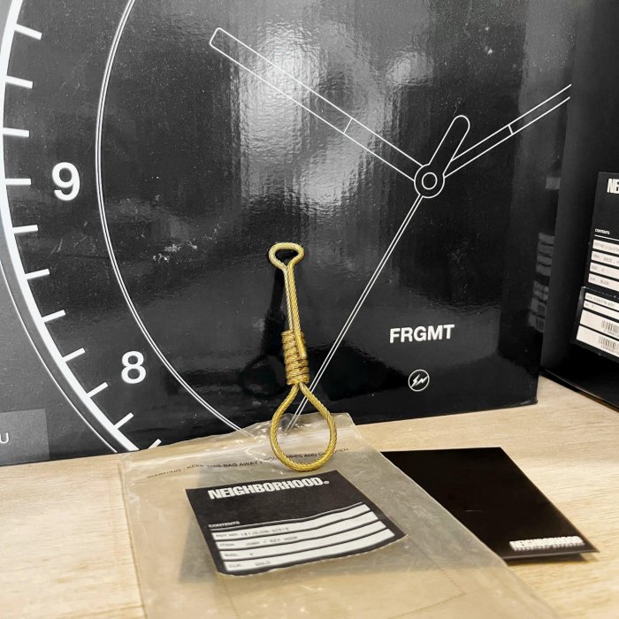 希望商店】NEIGHBORHOOD x JEFF DECKER KEY HOLDER 18SS 限量聯名鉸鏈