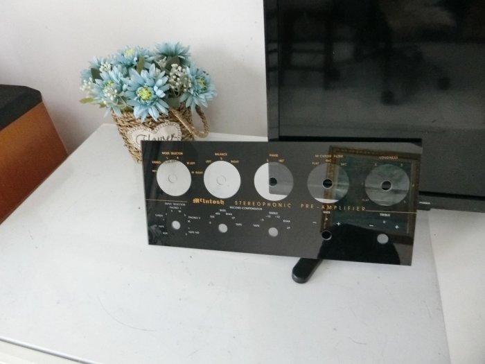 全新Mcintosh. C-20 front panel McIntosh C20 Faceplate 面板| Yahoo拍賣