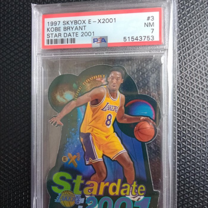 1997 SkyBox E-X2001 #3 Kobe Bryant Star Date PSA 7 | Yahoo拍賣