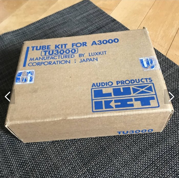 真空管2. LUXMAN 8045G*2 6240G*1 12AX7*1 12AU7*1= TU-3000備品