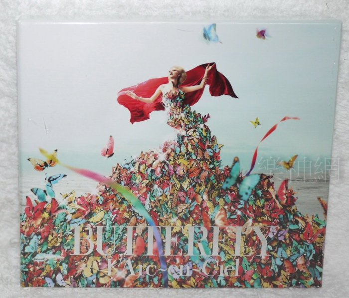 彩虹樂團L Arc~en~Ciel- BUTTERFLY (日版初回2 CD+DVD限定盤) 整新品