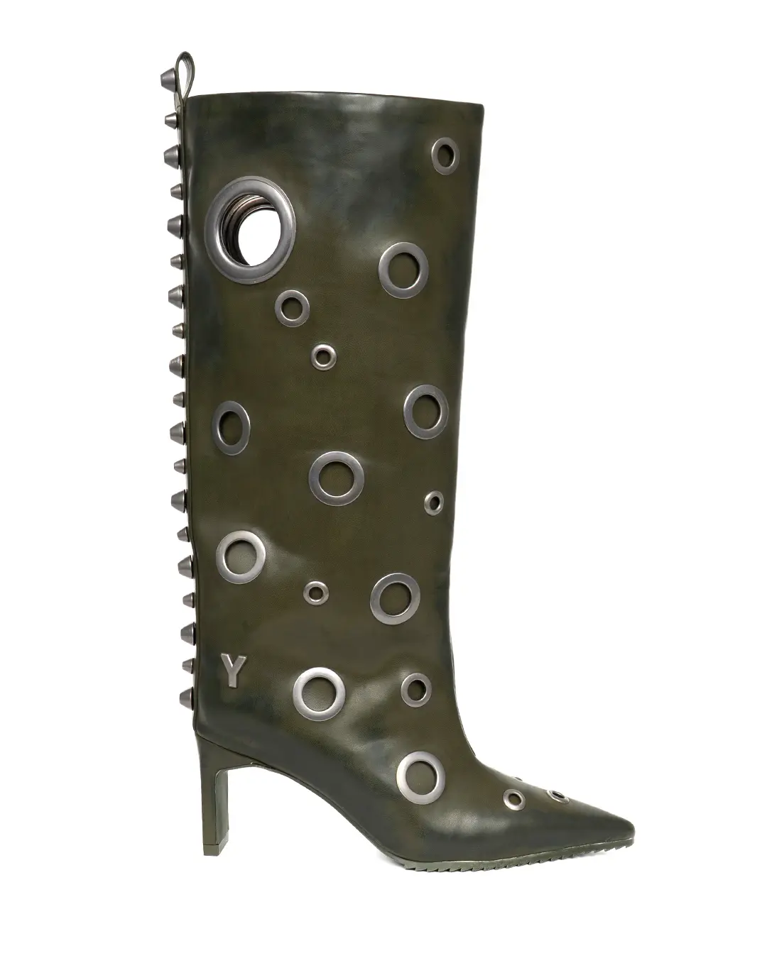 YELLO / NOIR LONG BOOTS