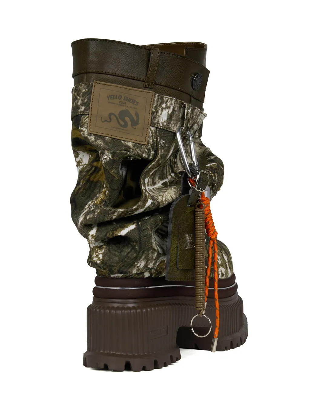 YELLO / SNIPER PLATFORM SHORT BOOTS