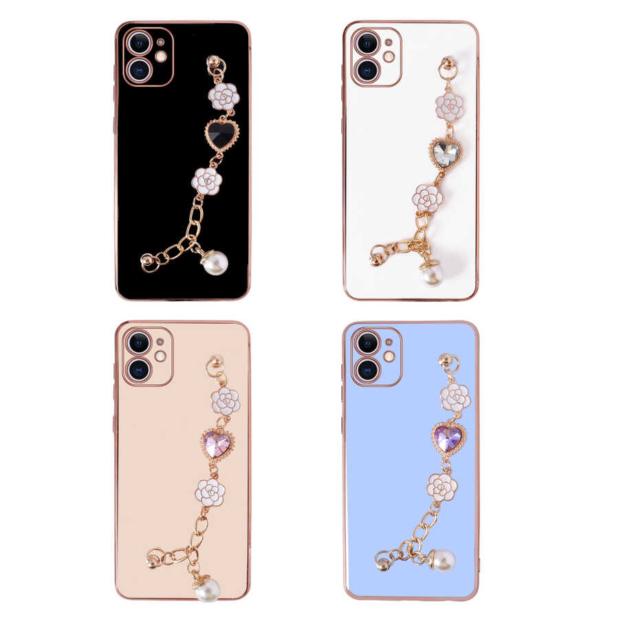 Apple iPhone 12 Kılıf El Tutamaçlı Kamera Korumalı Zore Taka