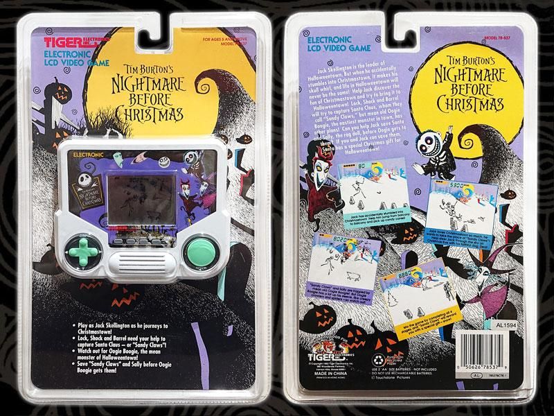 ナイトメアービフォアクリスマス TIGER ELECTRONICS INC.ゲーム