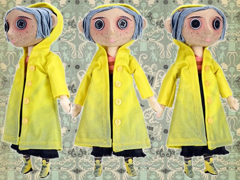 コララインとボタンの魔女Coraline NECA10インチレプリカドール