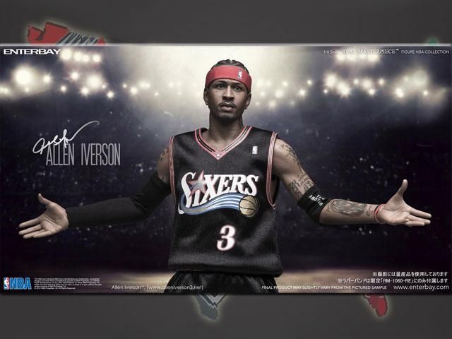 エンターベイNBAクラシックコレクション/アレンアイバーソン RM-1060