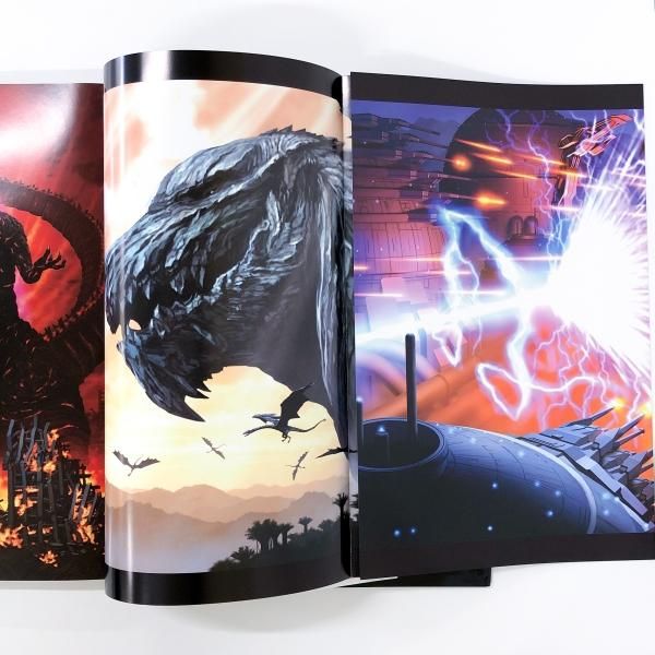 超 | ゴジラ画帖 | 怪獣絵師 | 開田裕治 - ノースブックセンター