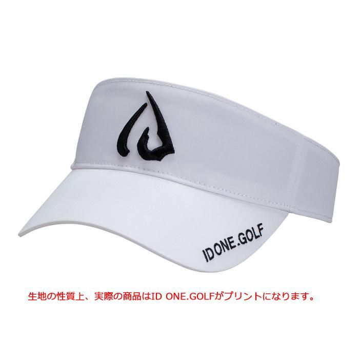ID ロゴ サンバイザー ホワイト - スキー用品通販 スキー板
