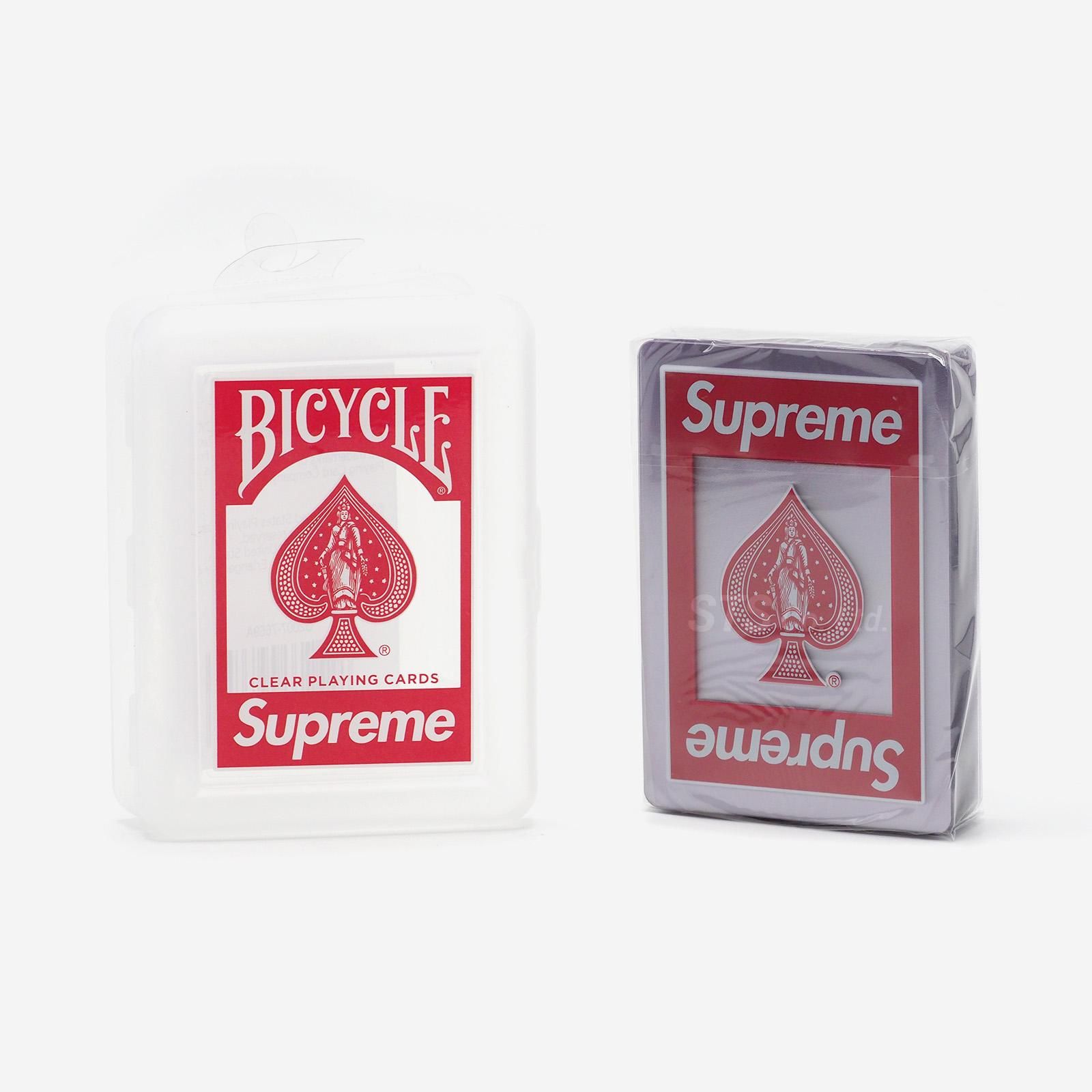 Supreme/Bicycle Clear Playing Cards - UG.SHAFT
