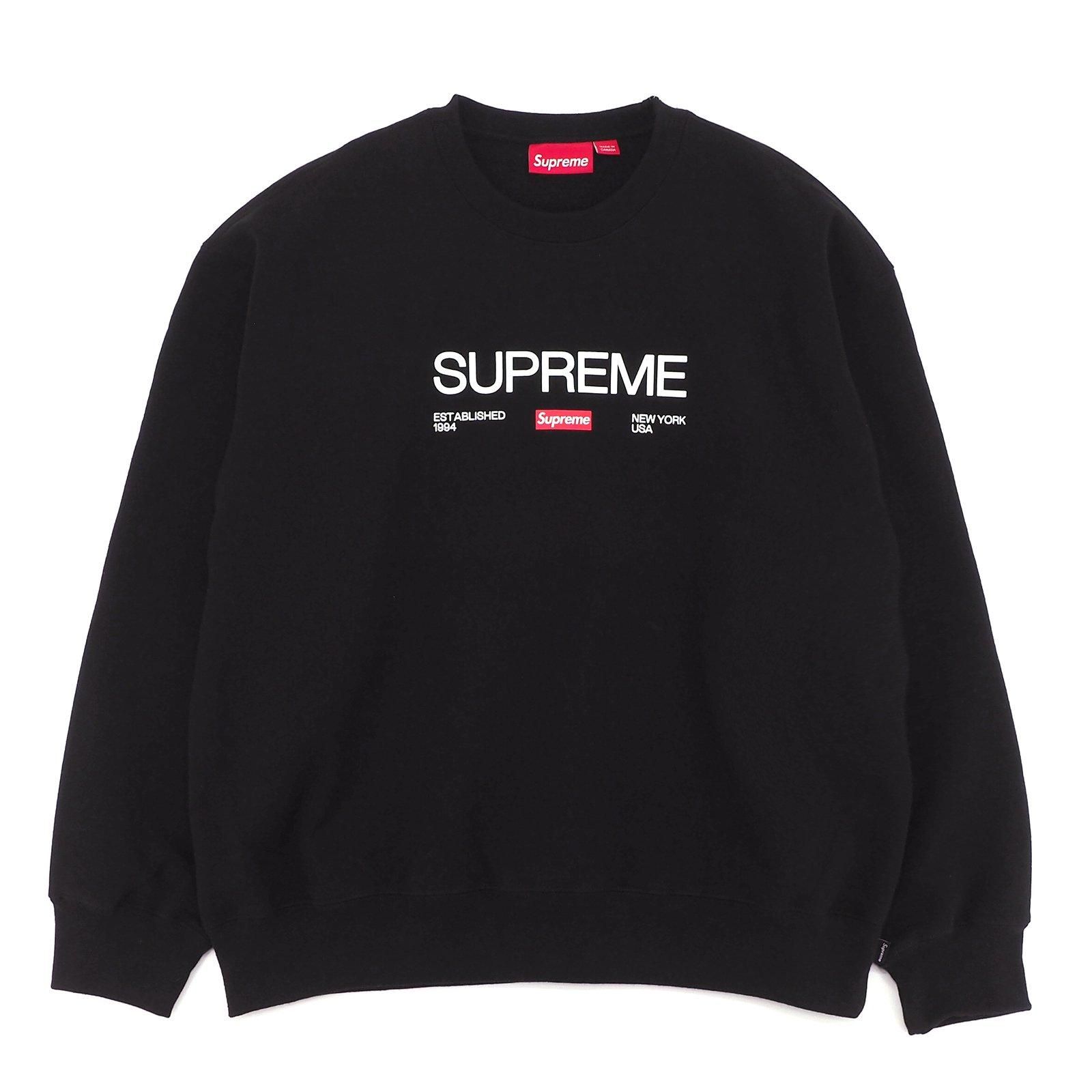 Supreme - Established Crewneck | 2024 Spring/Summer Collection