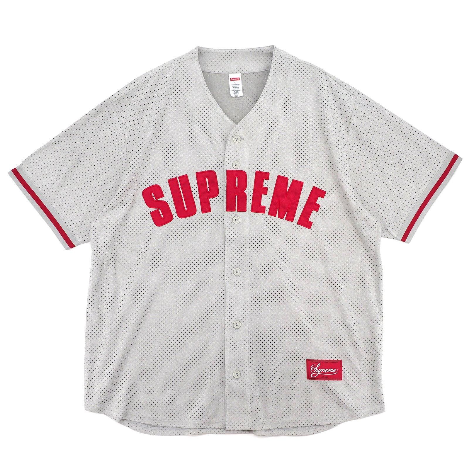 Supreme | Ultrasuede Mesh Baseball Jersey - UG.SHAFT
