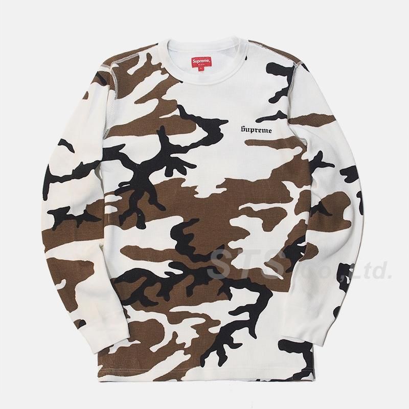 Supreme - Camo Waffle Thermal - UG.SHAFT