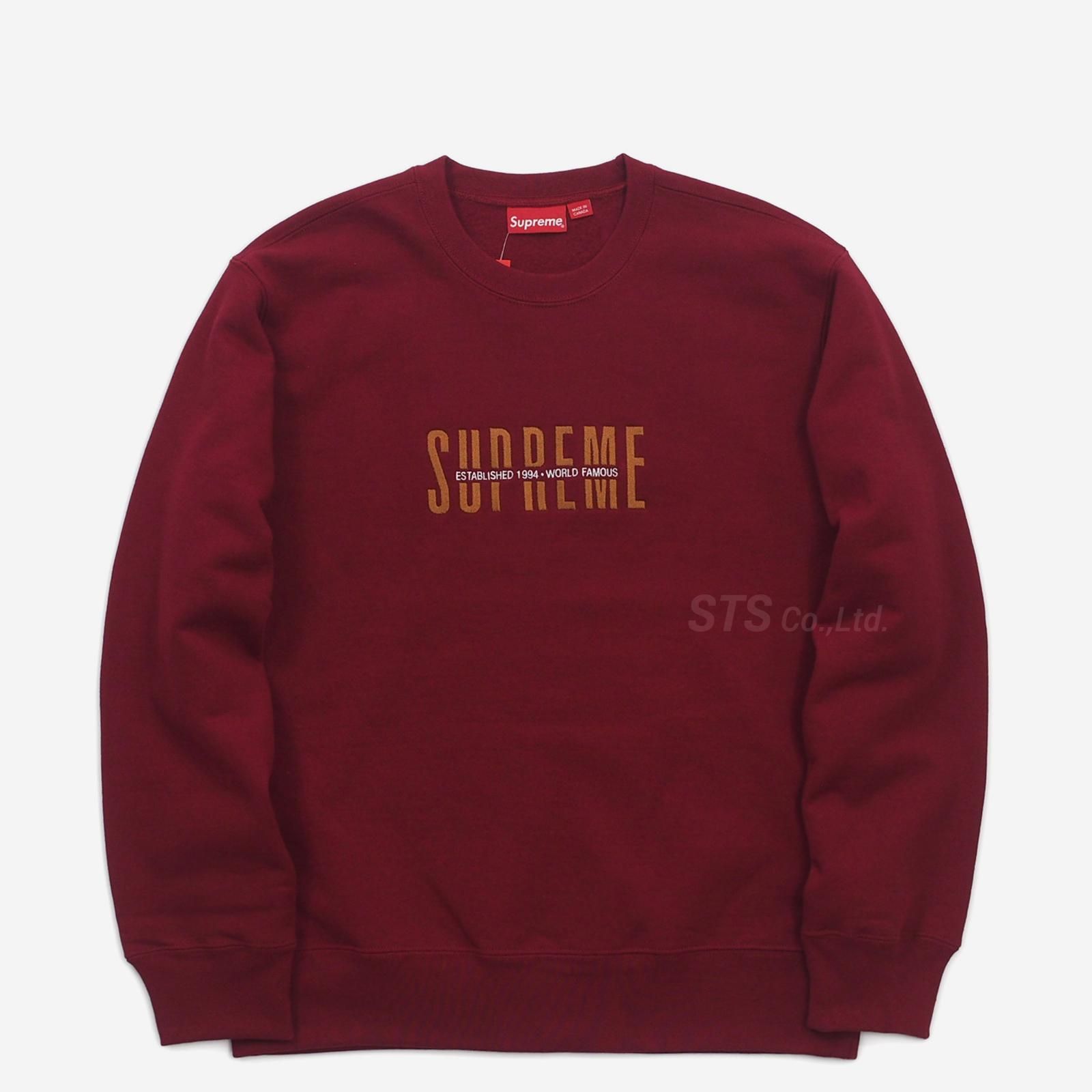 Supreme - World Famous Crewneck - UG.SHAFT