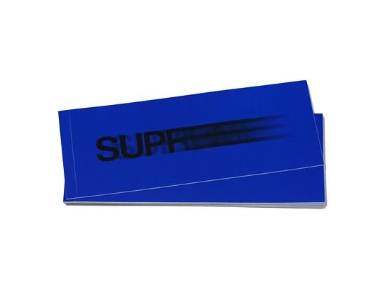 Supreme | モーションロゴステッカー | ブルー - UG.SHAFT