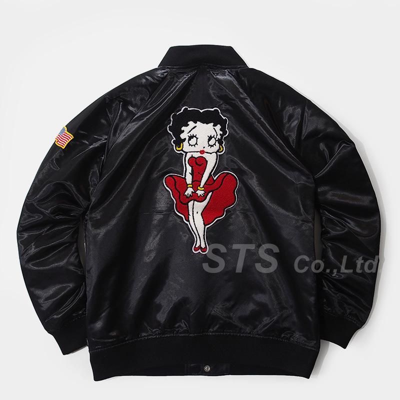Supreme/Betty Boop Satin Club Jacket - UG.SHAFT