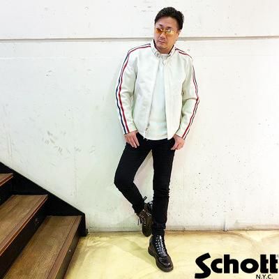 送料無料】【Schott】クラシック レーサー ジャケット／SCH