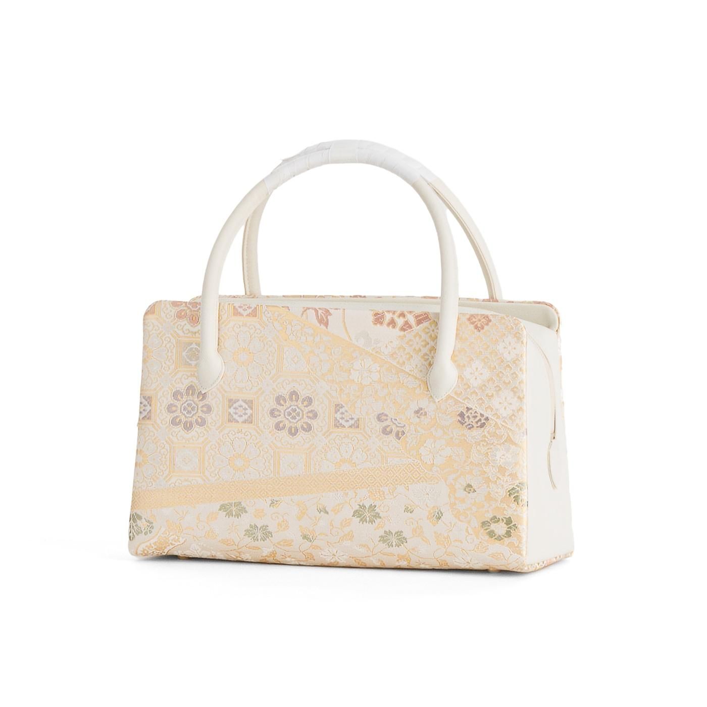 利休バッグ 箔屋清兵衛 名物裂文様 - からん::アンティーク着物