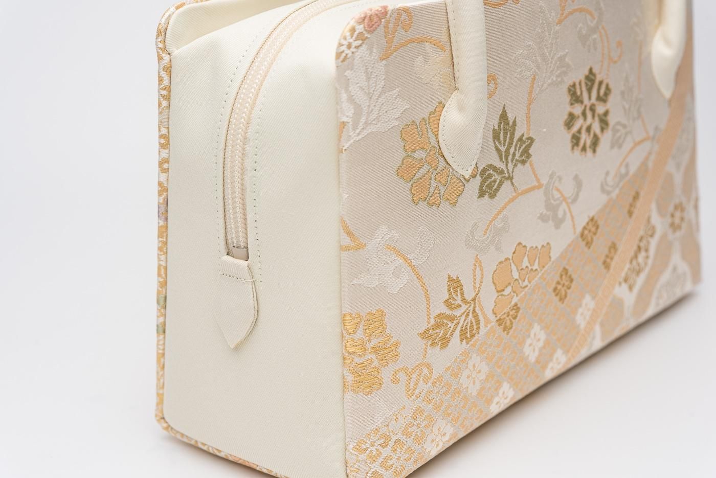 利休バッグ 箔屋清兵衛 名物裂文様 - からん::アンティーク着物