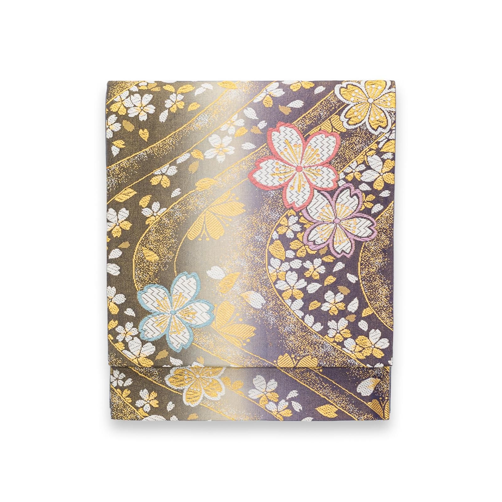 袋帯○流水に桜 - からん::アンティーク着物・リサイクル着物の通販サイト