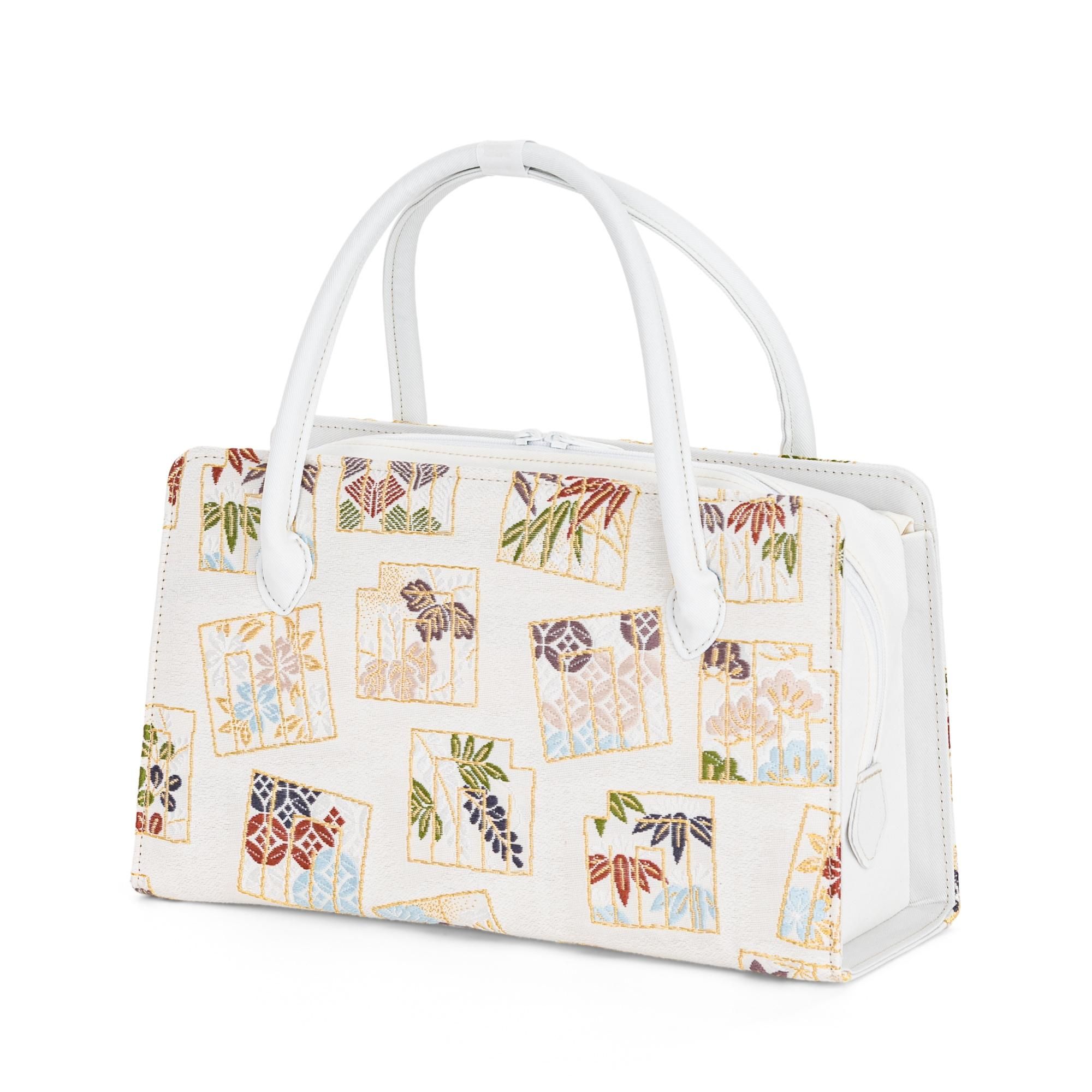 新品 利休バッグ 源氏香 - からん::アンティーク着物・リサイクル着物