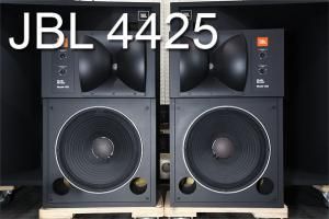JBL 4425 セーム革エッジ仕様2wayバイラジアルスピーカー美品