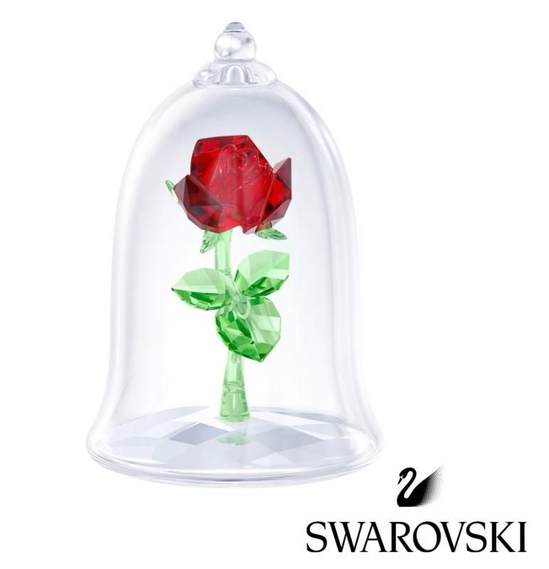 スワロフスキー SWAROVSKI 美女と野獣 魔法のバラ 薔薇 ローズ