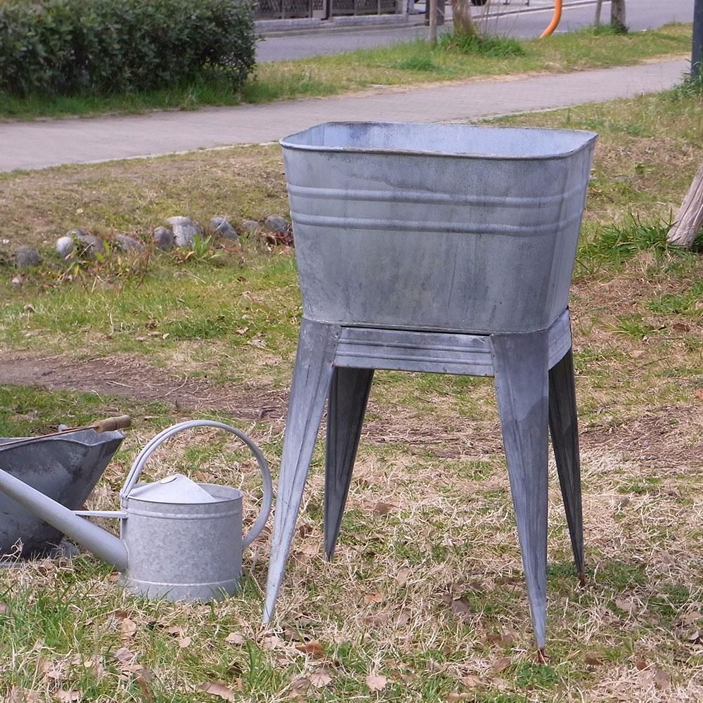 DULTON ダルトン スタンドタブ ウォッシュタブ アンティークガルバ