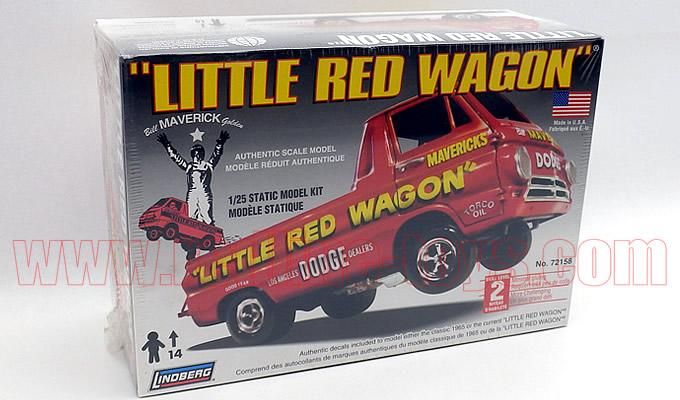 Lindberg LITTLE RED WAGON 1:25 プラモデル - レッドライン
