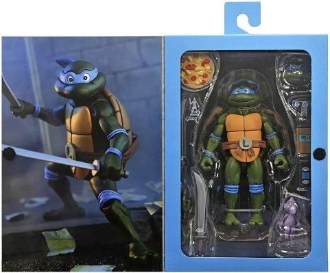 NECA タートルズ ピザクラブ レオナルド フィギュア