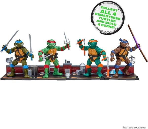 プレイメイツ タートルズ フィギュア 4体セット