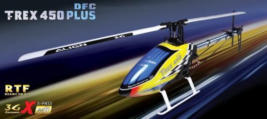 T-REX 450 Plus DFC-J 日本仕様 【RTF】 ホバリング調整済み 日本語