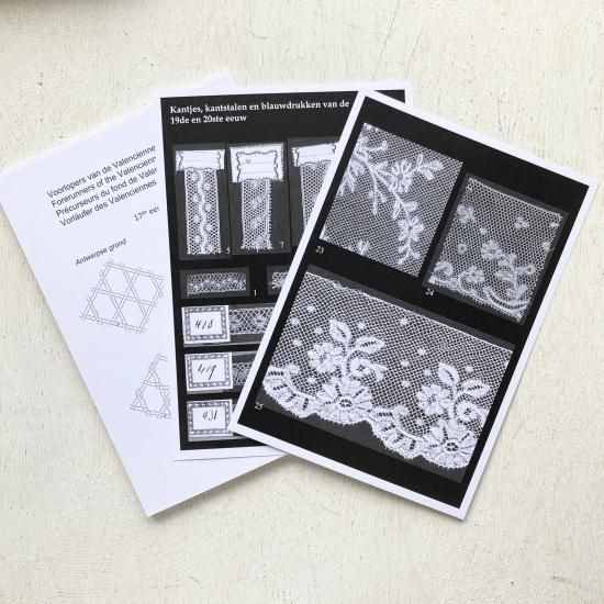 ボビンレースパターン集 | Onder de loep - 旅する本屋 古書玉椿