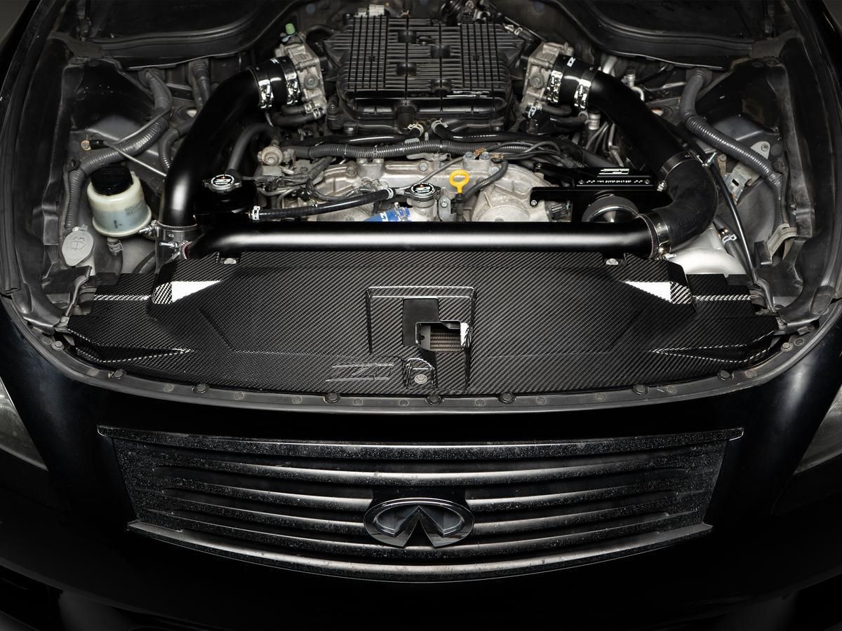 Z1 Motorsports │ CFRP ラジエター エアガイド - nissan スカイライン