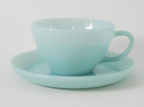 ファイヤーキング・ターコイズブルー・カップ＆ソーサー