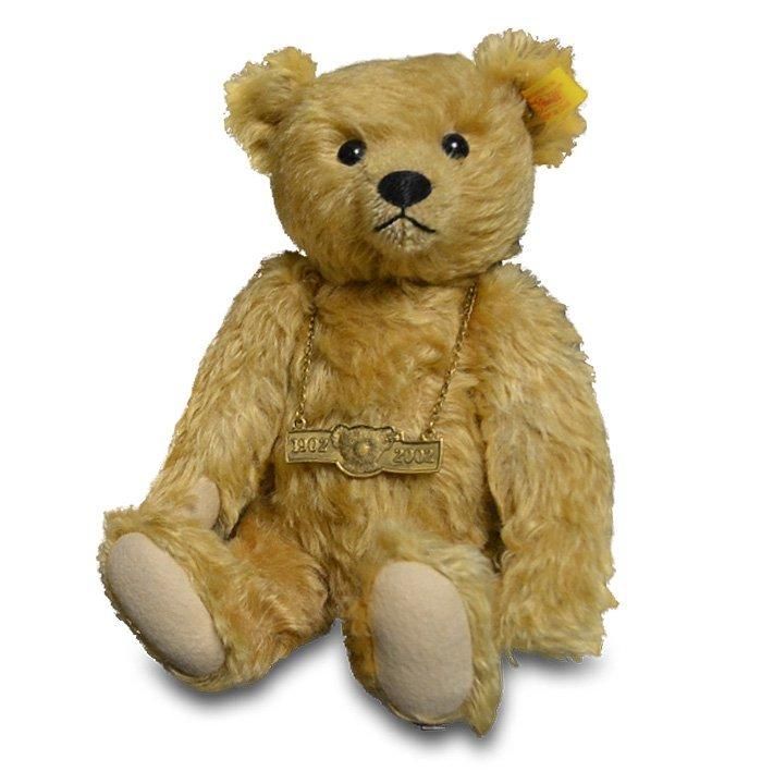 シュタイフ 100周年アニバーサリーテディベア 30cm EAN660337